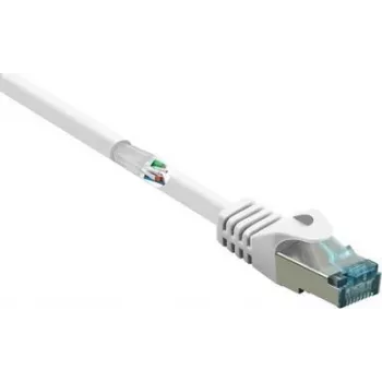 RF-5044036 cable de red RJ45 cable de conexión CAT 6a S/FTP 5,00 m blanco ignífugo 1 ud. (RF-5044036)