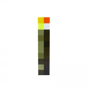 Lámpara de mesa Paladone Torch Light PP9202MCFV3 diseño Minecraft a pilas