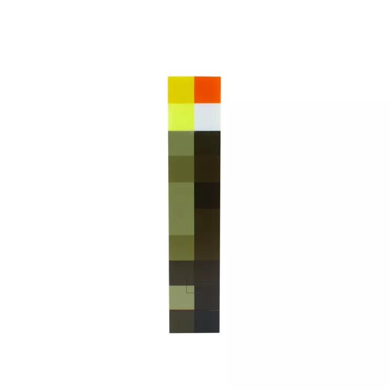 Lámpara de mesa Paladone Torch Light PP9202MCFV3 diseño Minecraft a pilas