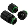 Salida de agua BitsPower G1/4 rosca macho Touchaqua – pack de 2, negra