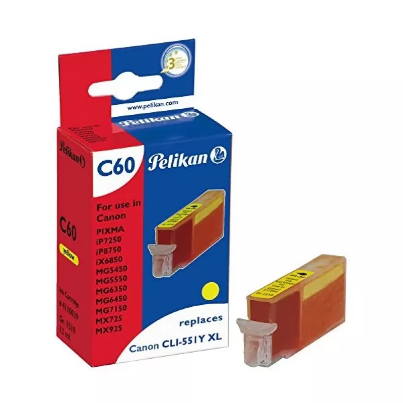 Pelikan 4110039 consumible de impresora Amarillo