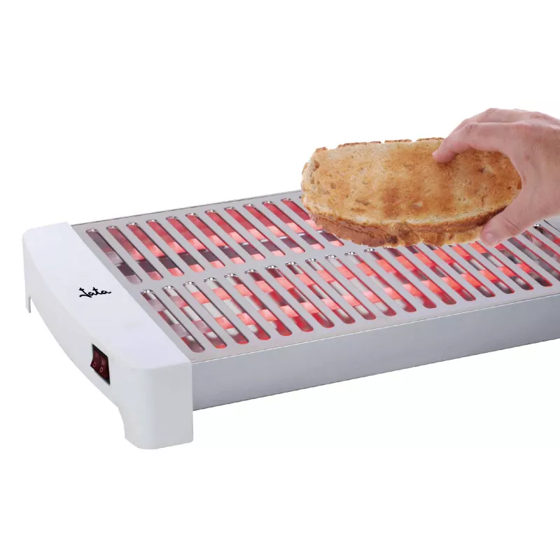 Tostadora JATA TT5016 1000 W gris acero inoxidable