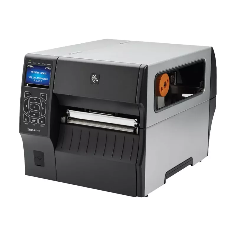 Impresora de etiquetas Zebra ZT420 ZT42062-T0E0000Z, térmica directa / transferencia térmica, rollo de 17,8 cm, USB, serie, Ethernet LAN, Bluetooth