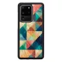 Funda protectora iKins para Samsung Galaxy S20 Ultra, Mosaik negro