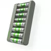 Cargador de baterías GP E821 para baterías NiMH AA y AAA, modelo E821