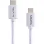 ADATA CACC-100PN-WH Cable USB USB 2.0 1 m USB C Blanco