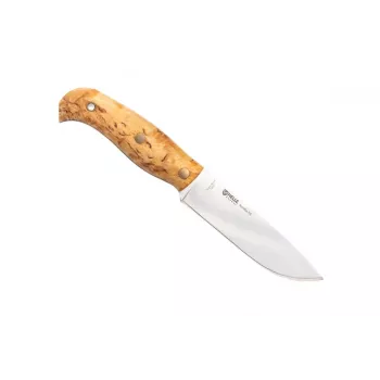 Cuchillo de exterior de hoja fija HELLE Nordlys FG #1671 — cuchillo compacto para camping y bushcraft