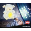 Peluche proyector milly mally oveja proyector peluche modelo 5664 para niños pequeños — luz nocturna suave