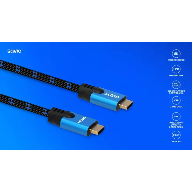 Cable HDMI Savio CL-143 3m