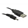 Cable USB cable de alimentación DeLOCK 82377 1,5 m USB A