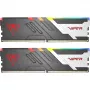 DIMM 64 GB DDR5-6000 (2x 32 GB) kit dual, memoria RAM negra, PVVR564G600C30K, Viper Venom RGB, INTEL XMP, AMD EXPO