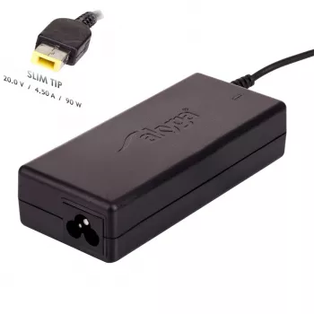 Fuente de alimentación para portátil Akyga AK-ND-29 para Lenovo, 90 W, 20 V, 4,5 A, Slim Tip