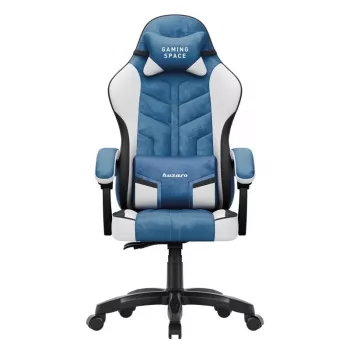 Huzaro Force 2.7 Schwarz Carbon Silla gaming Azul