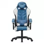 Huzaro Force 2.7 Schwarz Carbon Silla gaming Azul