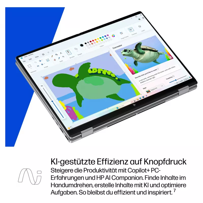 HP OmniBook BZ8L0EA 16 Portátil - 5 GHz 40,6 cm - 1 TB SSD - 32 GB RAM - Pantalla táctil - Windows 11 Home (BZ8L0EA#ABD)