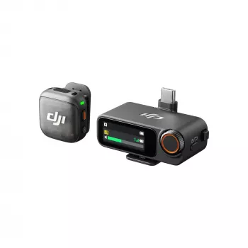 Sistema de micrófono DJI Camera Acc Mic 3 (1× transmisor + 1× receptor)