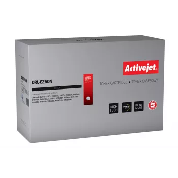 Tambor ActiveJet DRL-E260N sustituto de Lexmark E260X22G, compatible negro, 30000 páginas