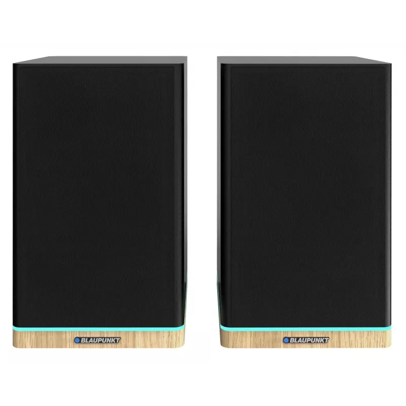 Blaupunkt BS60BK Altavoces de estantería LED, Bluetooth, HDMI ARC, negro