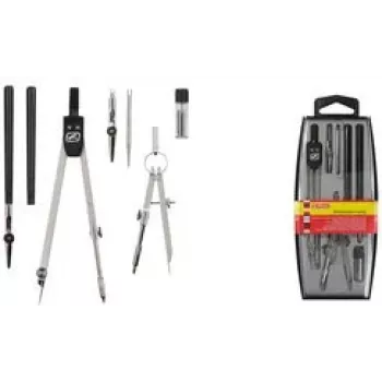 Compás de precisión Herlitz 8710105 negro