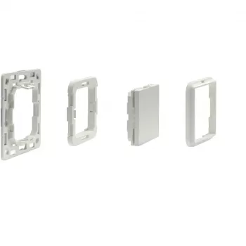 Interruptor de pared Shelly BLU Wall Switch 4 Shelly BLU Wall Switch 4 interruptor de luz plástico Marfil