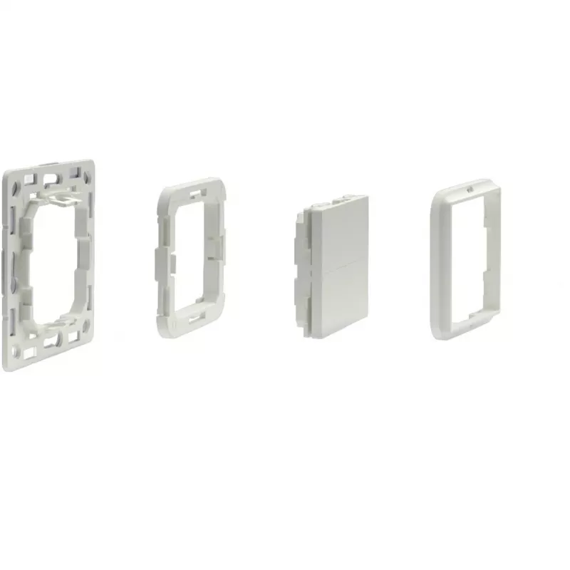 Interruptor de pared Shelly BLU Wall Switch 4 Shelly BLU Wall Switch 4 interruptor de luz plástico Marfil