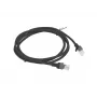 Cable de red Lanberg PCU6-10CC-0150-BK RJ-45 Cat6 1,5 m negro