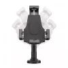 Soporte de mesa para iPad y tablet Manhattan, con cerradura, montaje en pared, protección antirrobo segura, tablets de 7,9 pulgadas a 10,5 pulgadas, giro 360°, inclinación +/- 70°, rotación 330°, negro, garantía de por vida