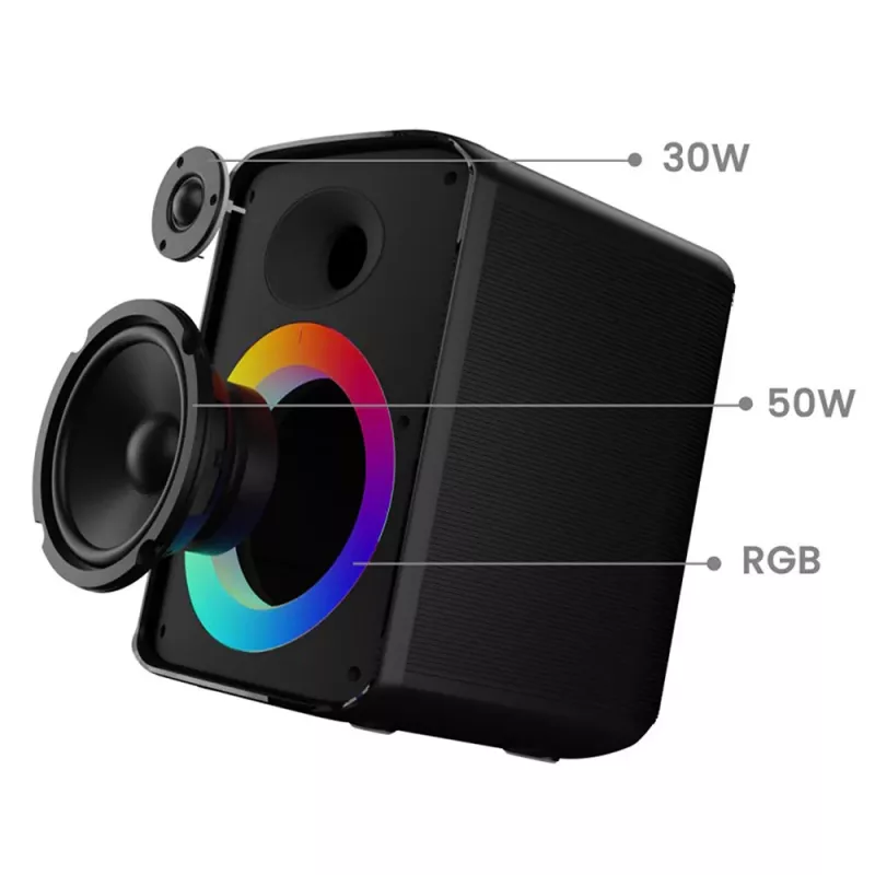 Altavoz portátil Tellur Bluetooth Speaker Buzz, negro