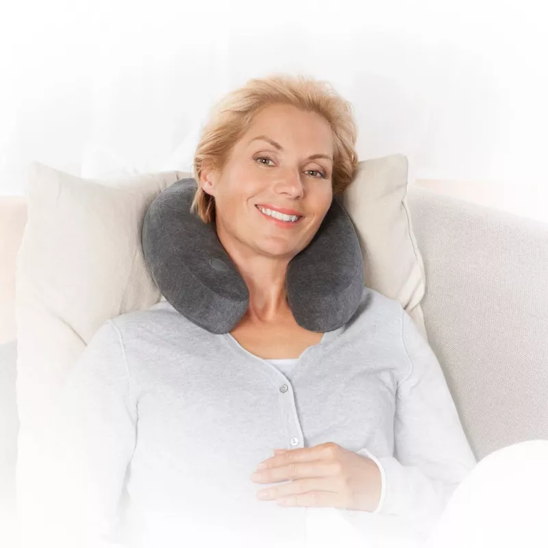 Masajeador de cuello Medisana NM 870 - gris, masajeador vibratorio a pilas