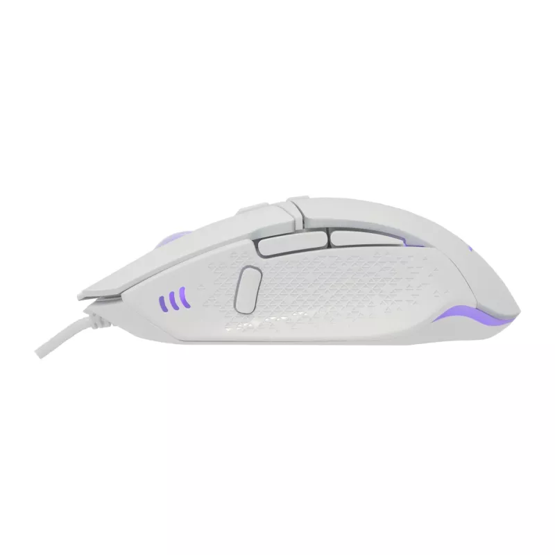 Ratón Baracuda BGM-051 Raptor blanco USB