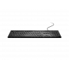 Teclado multimedia fino con cable NATEC HERRING — negro, distribución de perfil bajo, teclas multimedia