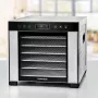 ROMMELSBACHER DA 950, negro, acero inoxidable, acero inoxidable, LCD, 99 h, 6000 cm², 380 x 394 mm
