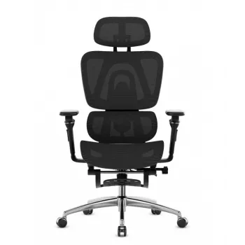 Silla de oficina mark adler Expert 7.9 negra – silla giratoria ergonómica, tejido negro, modelo MA-EXPERT 7.9 negro