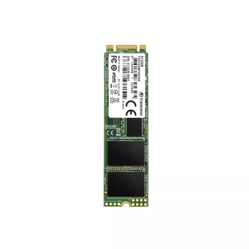Unidad SSD Transcend 512 GB M.2 6 Gbit/s TS512GMTS830S