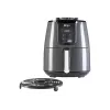 Ninja AF100 individual 3,8 L independiente 1550 W freidora de aire caliente negra