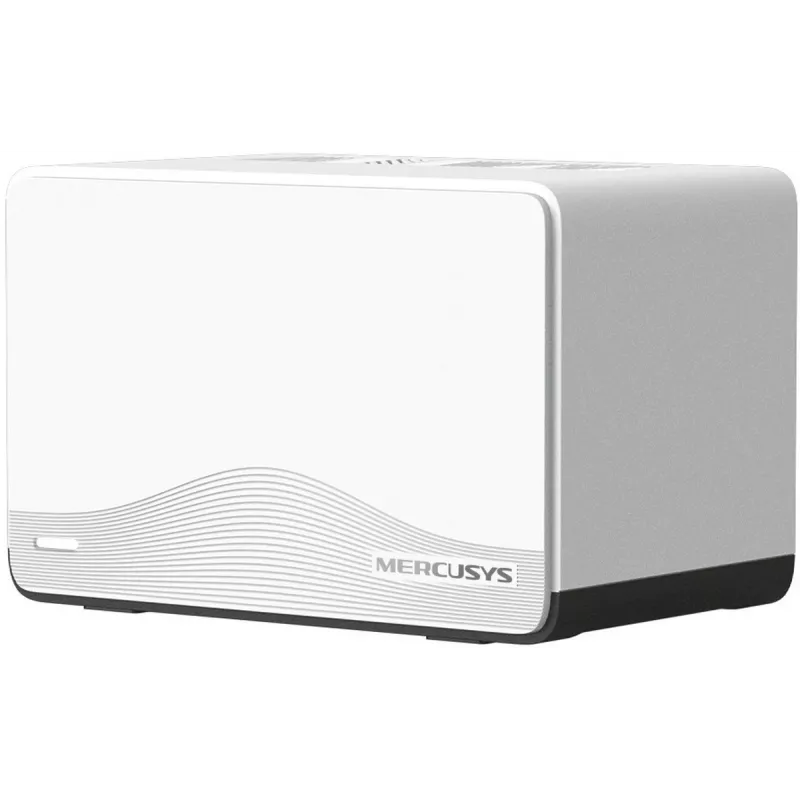 Sistema mesh MERCUSYS Halo H27BE doble banda Wi-Fi 6, pack de 2, 3x LAN, 3568 Mbit/s, antenas internas, blanco