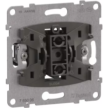 Legrand SEANO mecanismo 765006 conmutador 10AX bornes push-in (765006)