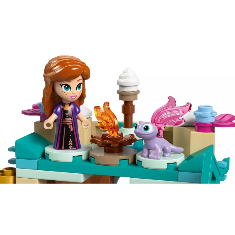 LEGO DISNEY 43278 Mini castillo de Arendelle y palacio de hielo de Elsa