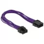 Cable DeLOCK 0,3 m 8 pines EPS conector macho/hembra