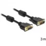 Cable DVI DeLOCK DVI-D/DVI-D 3 m