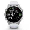 Garmin Fenix 8 3,3 cm (1,3) AMOLED 43 mm Digital 416 x 416 píxeles Pantalla táctil Plata Wi-Fi GPS (satélite)