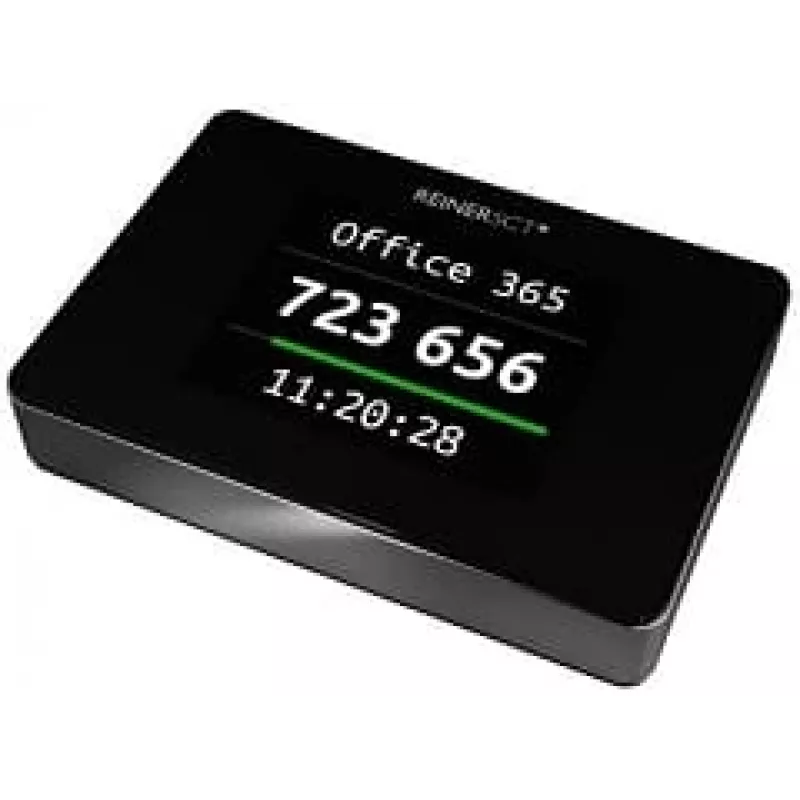 Autenticador de dos factores TOTP ReinerSCT mini, token de hardware compacto para contraseñas de un solo uso basadas en tiempo