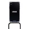 Lookabe funda de móvil con collar para iPhone XS Max, dorado/negro