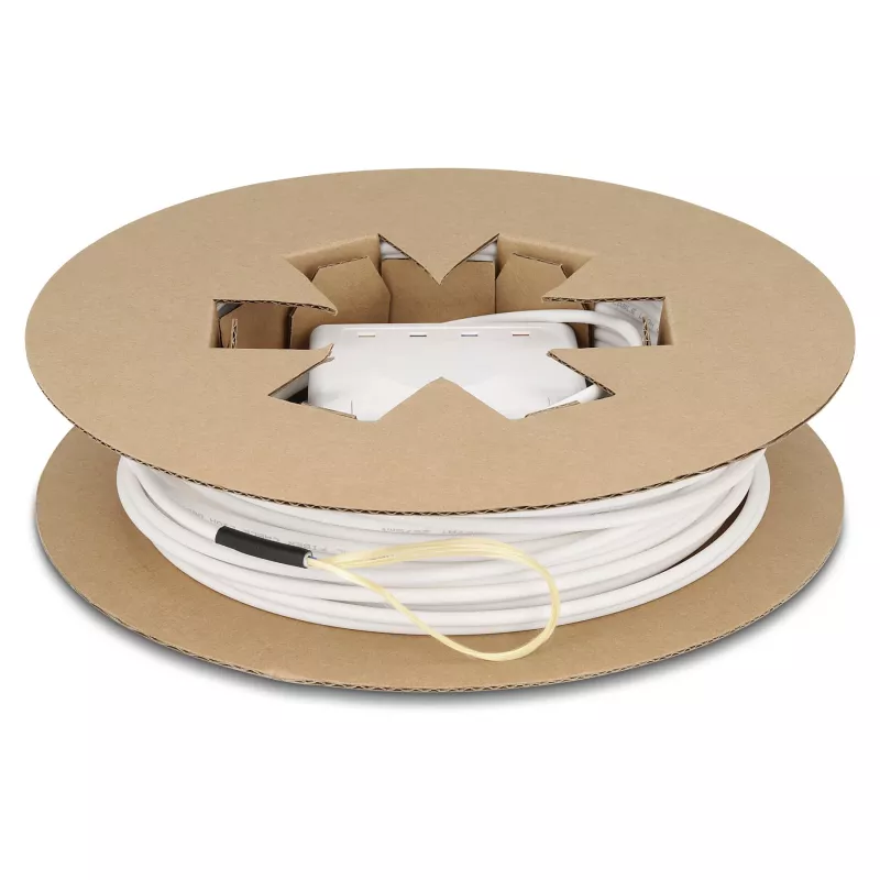 Caja de conexión de fibra óptica DELOCK 2 x SC/APC simplex con set de cable drop G.657.A1 de 30 m