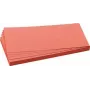 Bloc de notas autoadhesivas rectangular Franken UMZ 1020 07 rojo
