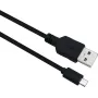 Cable helos USB 2.0 conector A macho a conector Micro-B macho 1,0 m Negro