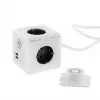 Regleta Tellur Power Cube Extended 4 tomas 2 puertos USB