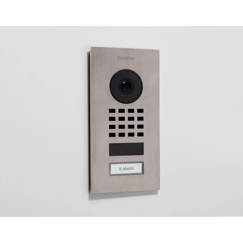 Videoportero DoorBird D1101V acero inoxidable 1080p IR