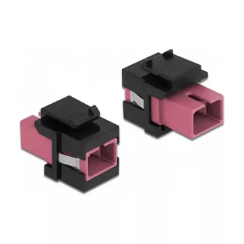 Módulo Keystone SC simplex conector hembra a SC simplex conector hembra DeLOCK 86815