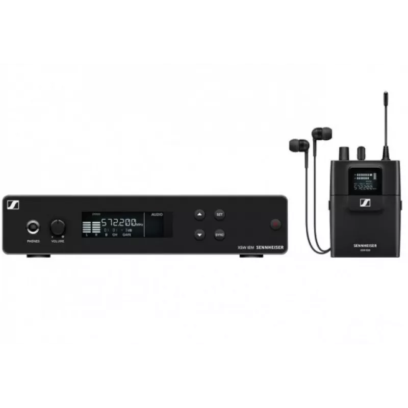 Set de monitorización in-ear Sennheiser XSW IEM SET A 476–500 MHz sistema de monitorización personal inalámbrico